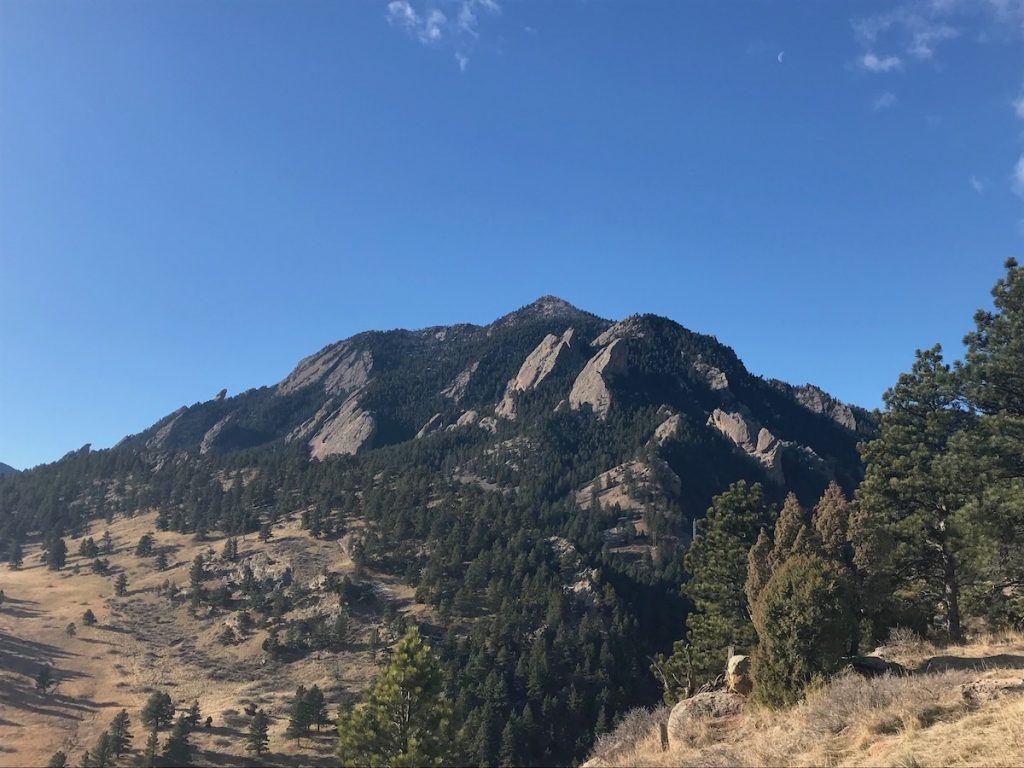 bear peak hike boulder