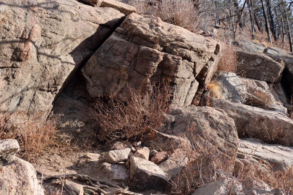 bear peak west ridge trail boulder co rocks