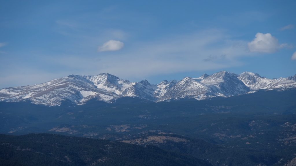 view from green mountain boulder colorado